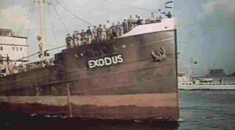 Partenza dell'Exodus