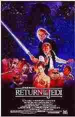 il poster del film Il ritorno dello Jedi,1983