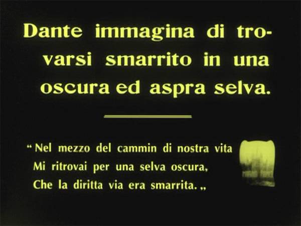 didascalia originale