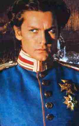 Helmut Berger nel ruolo di Ludwig