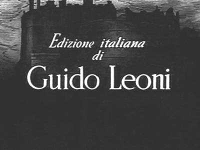 accrediti del film nella versione italiana