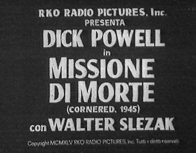 titolo del film nella versione italiana