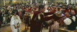 Cesare incorona Cleopatra