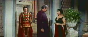 Cesare, Antonio e Cleopatra - Sequenza tagliata nella versione originale