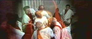 Cesare assassinato nella curia del senato