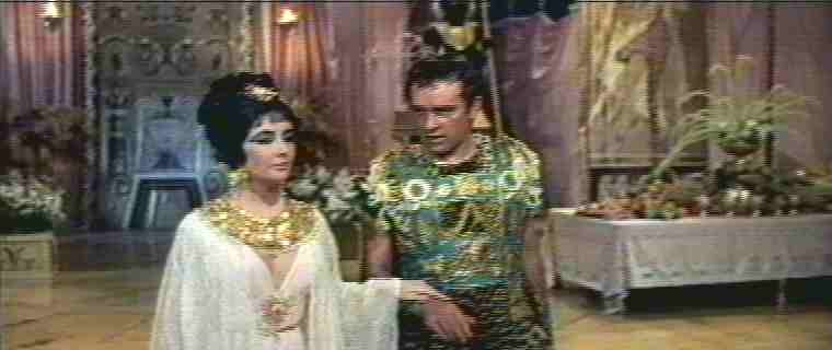 Cleopatra incontra Antonio