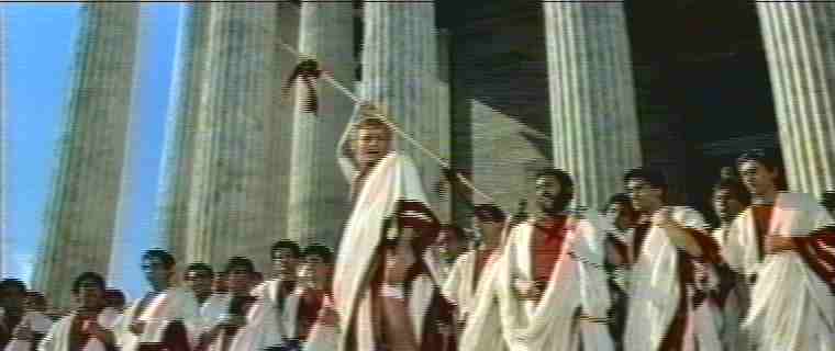 Ottaviano dichiare guerra all'Egitto