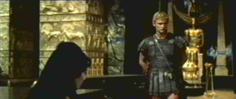 Ottaviano visita Cleopatra - Sequenza tagliata nella versione originale