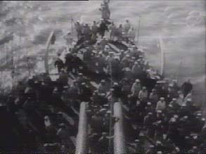 La corazzata Potemkin lascia il porto di Odessa