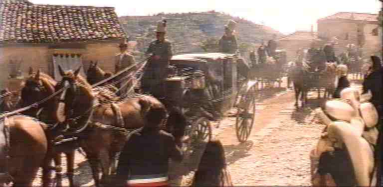 Arrivo nella residenza estiva