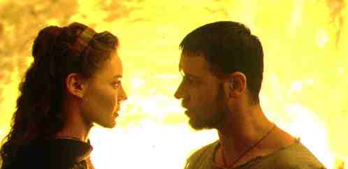 Maximus con sua moglie