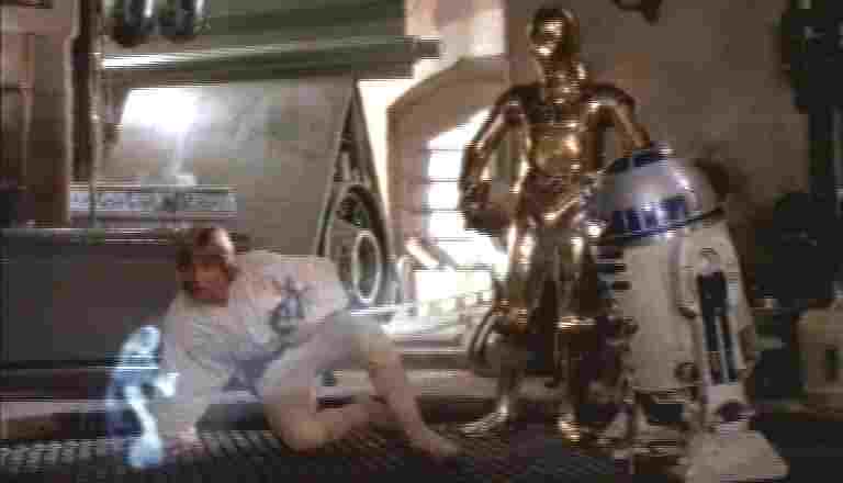 Il messaggio disperato della principella Leia