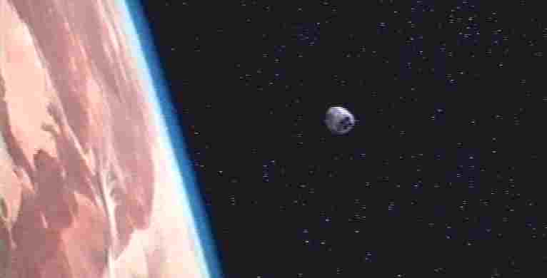 Una capsula spaziale