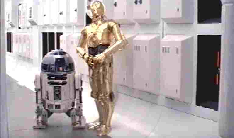 I droidi  C3-PO e R2-D2 