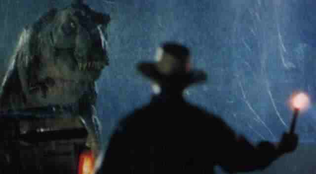 il T-Rex �  disorientato da Alan