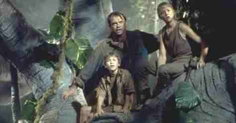 Al riparo sopra un albero