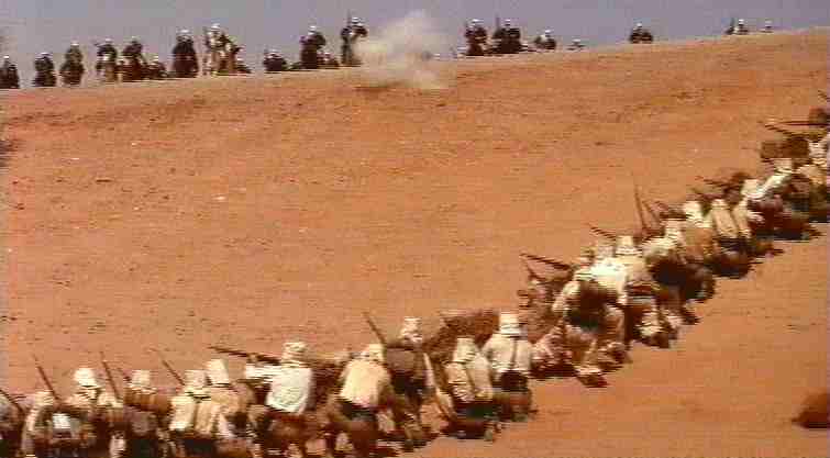 La legione straniera attaccata dagli arabi