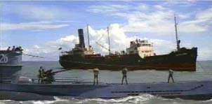 L'U-Boat tedesco intercetta la nave