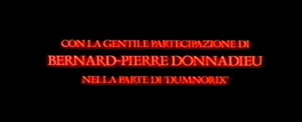 accrediti del film nella versione italiana