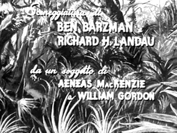 accrediti del film nella versione italiana