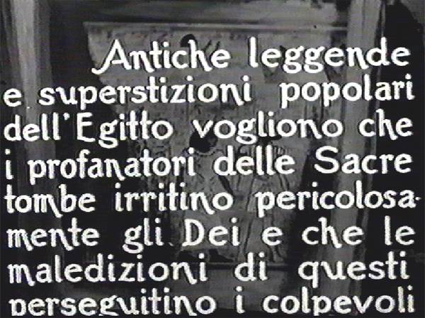 prologo del film nella versione italiana