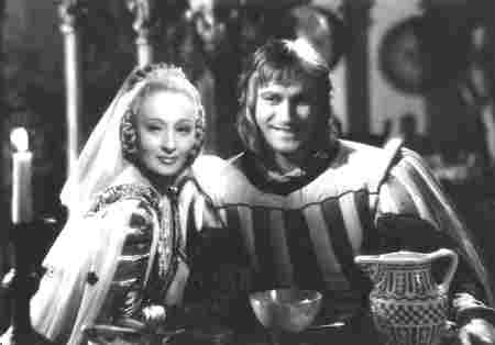 Amedeo Nazzari e Clara Calamai in La cena delle beffe, 1941