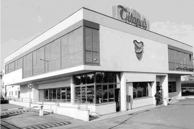 Studios della Titanus sulla via Tiburtina a Roma