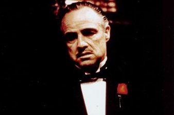 Marlon Brando in Il padrino