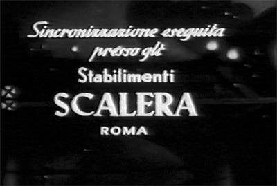 accrediti del film nella versione originale