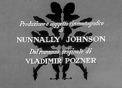 accrediti del film nella versione italiana