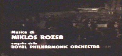 accrediti del film nella versione italiana