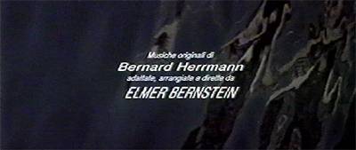 accrediti del film nella versione originale