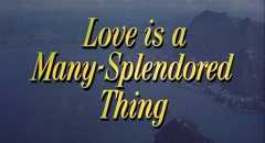 L'amore � una cosa meravigliosa