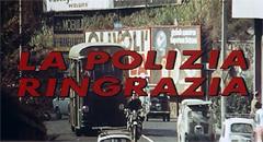 La polizia ringrazia